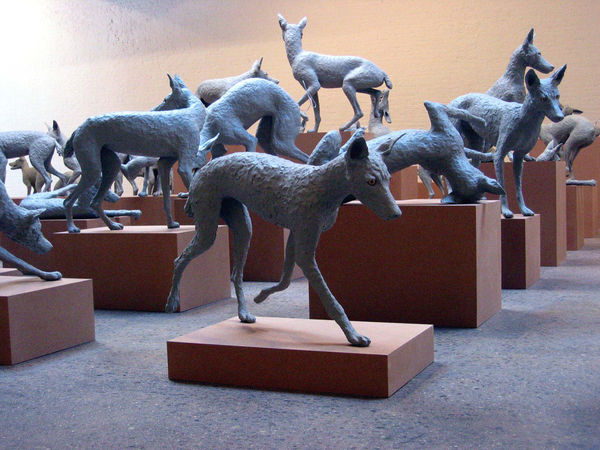 Michael Joo The Pack, 2002