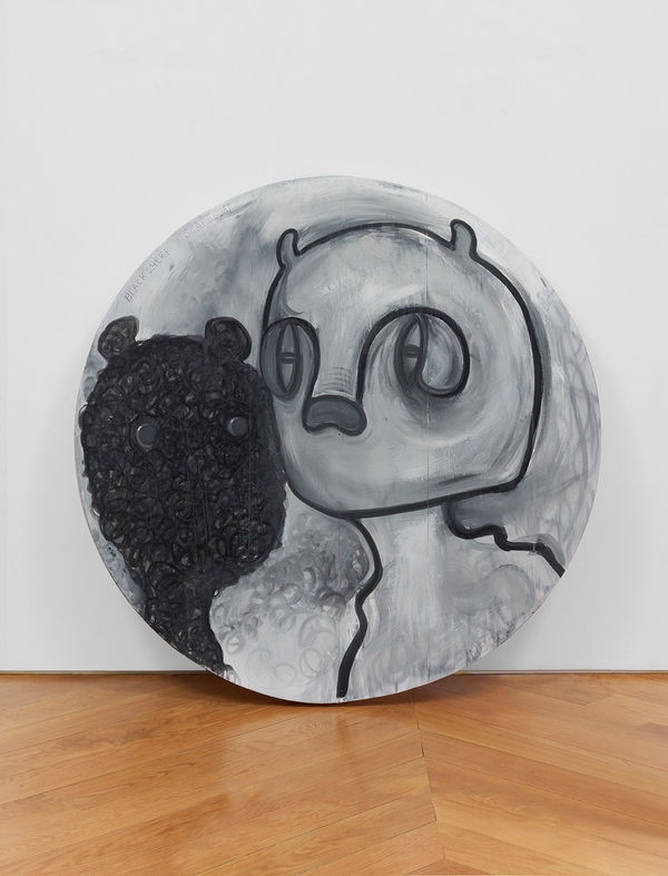 Nicole Eisenman Goddamned Tondo!, 2023