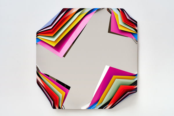 Jim Lambie, Metal Box (Leipzig), 2022