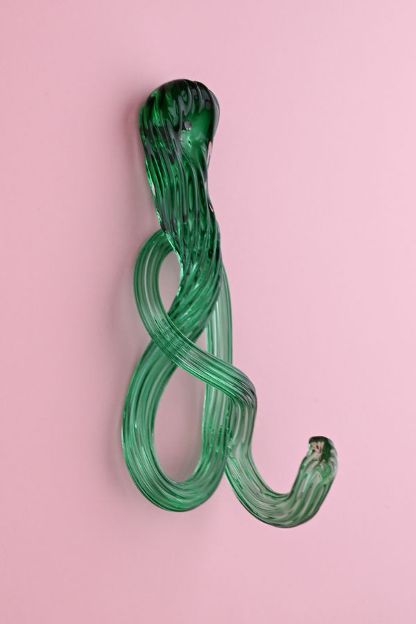 Martino Gamper Hook from Glass, 2023