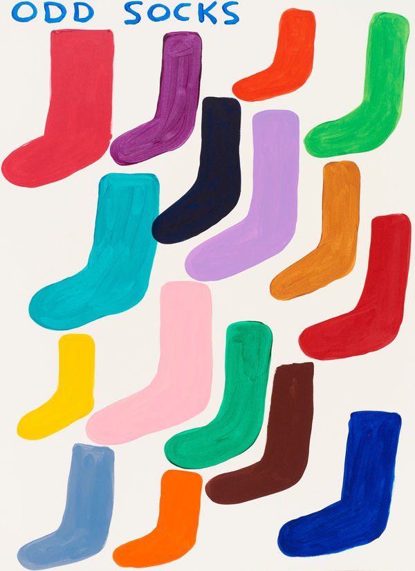 David Shrigley Untitled (Odd Socks), 2022