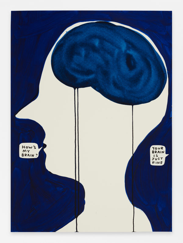 David Shrigley Untitled (How's My Brain?), 2023