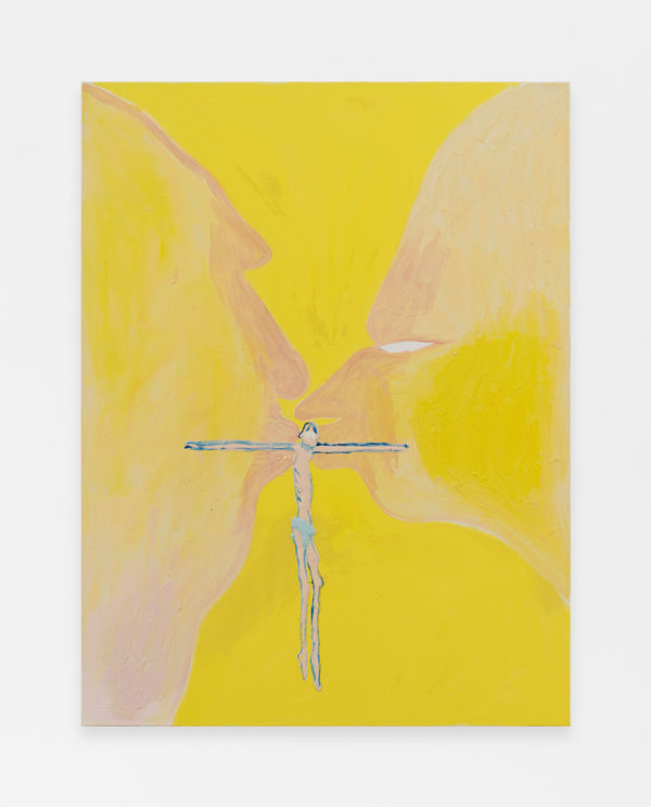 Florian Meisenberg Reading the Bible at the Beach, 2025