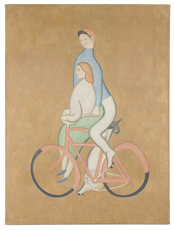 David Byrd Bicycle Couple, 1997