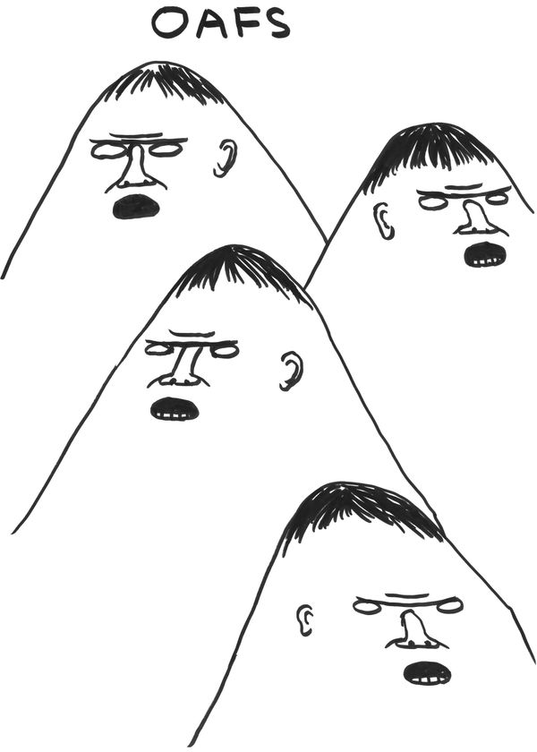 David Shrigley Untitled (Oafs), 2019