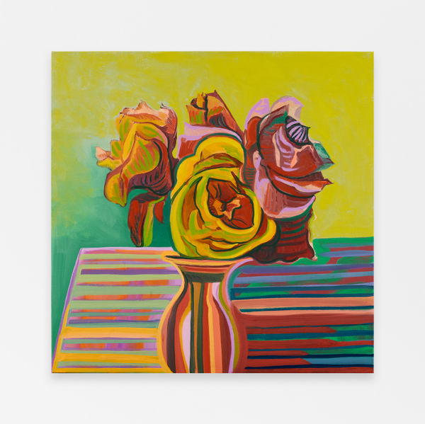 Aliza Nisenbaum Yellow Stripes, 2025