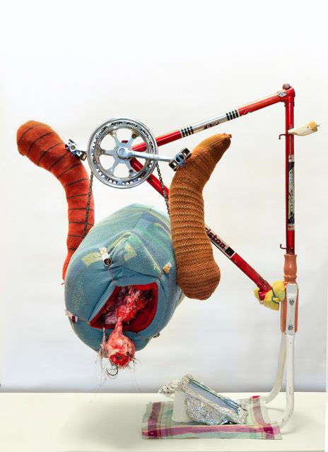 John Bock Diplom - the beginning is the end is the beginning until death, 2015