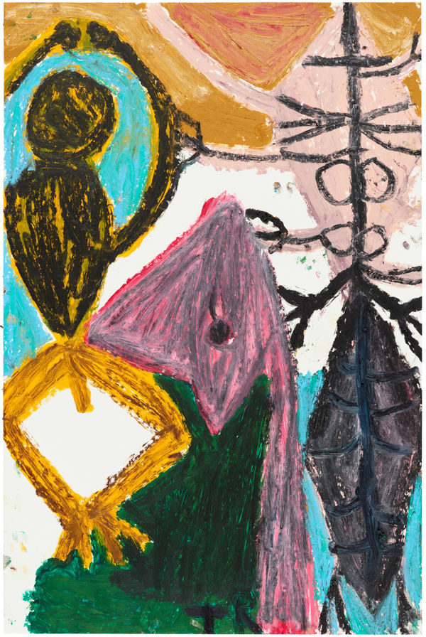 Tal R No Monkey Detached, 2023