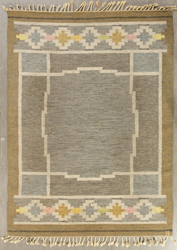 Ingegerd Silow, Yellow flat weave carpet