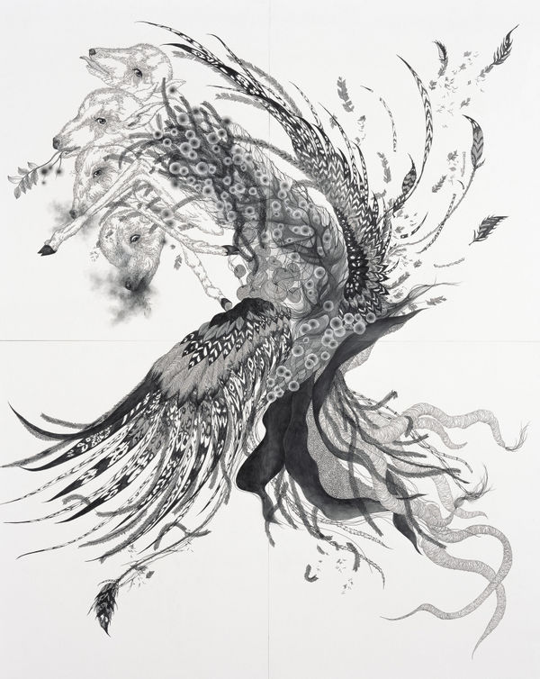 LEE Seung Ae, Brothers of Moon (Fear Series II), 2008