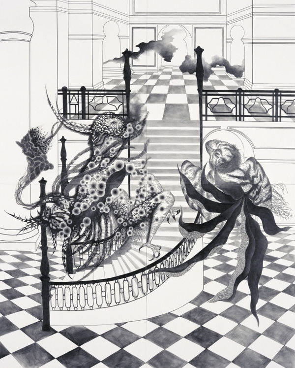 LEE Seung Ae, Enemy at the Gate (Fear Series I), 2008