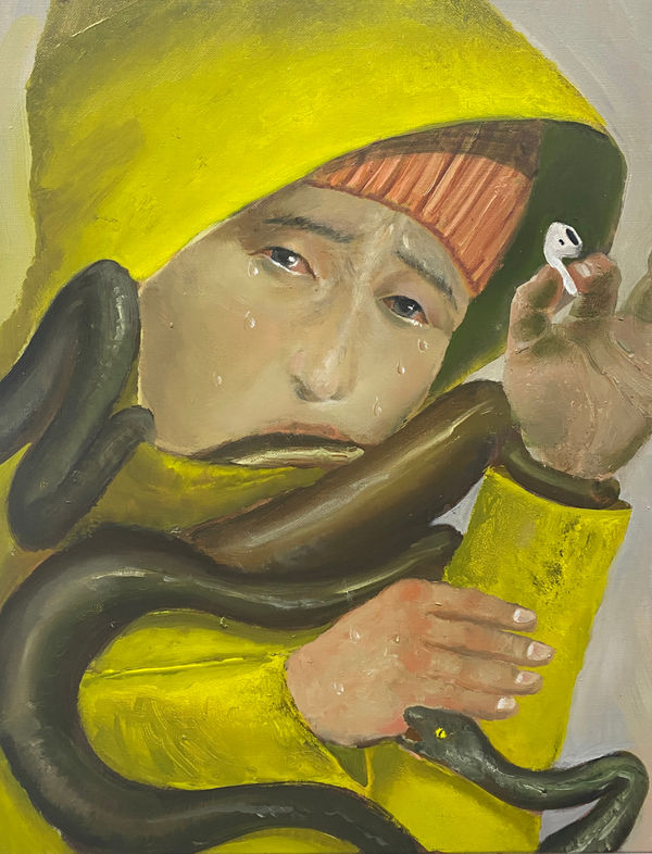 AHN Jisan, Burn the Rain, Mari Bitten by the Snake 비를 태워라, 뱀에 물린 마리, 2024