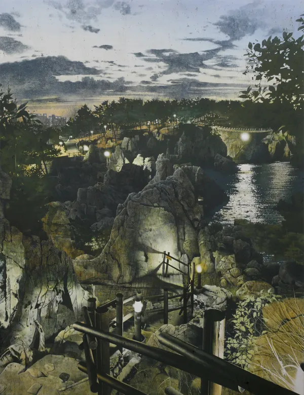 AN Gyungsu, Slipping Night 미끄러지는 밤, 2026