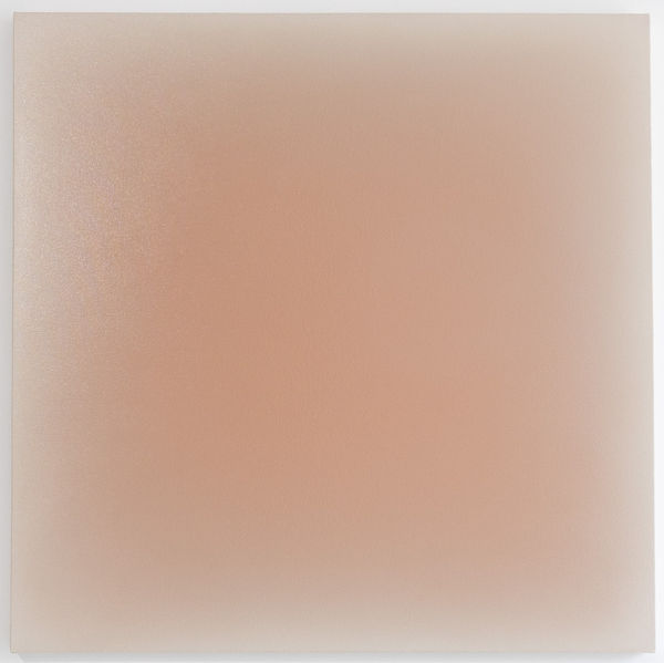 Gwen Hardie, 05.13.21, RADIANT PALE ORANGE ON RAW UMBER, 2021