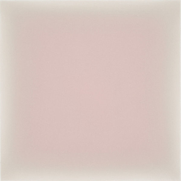 Gwen Hardie, 07.08.22, pale cool pink on raw umber, 2022