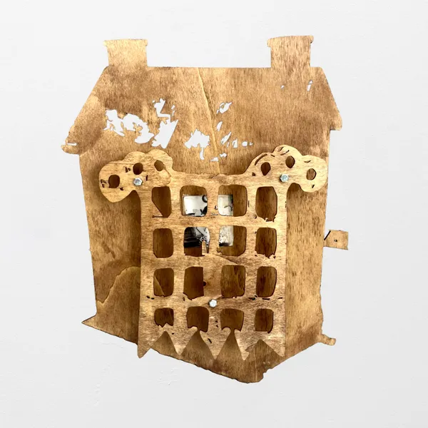 Eva Chapkin, Boat On Wheels With Eyes At Each Corner, Walk In A Zig Zag 2, 2025