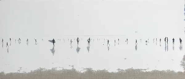 Eline de Jonge, Shadows on Sand - Surfers dream , 2026
