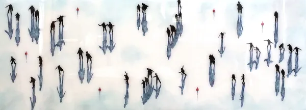 Eline de Jonge, Shadows Central Park on Ice