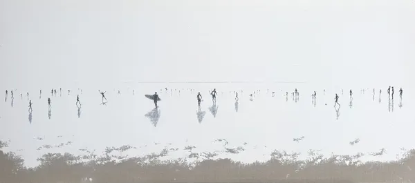 Eline de Jonge, Shadows on Sand - Horizon