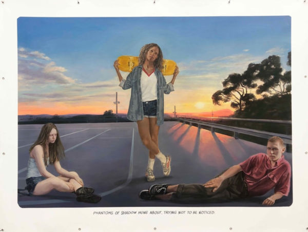 Muntean/Rosenblum, Untitled („Phantoms of shadow...“), 2023