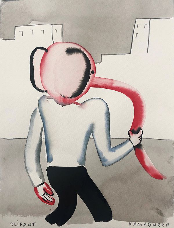 KAMAGURKA, OLIFANT