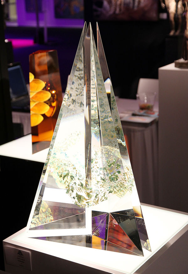 ANDREJ JAKAB, CONVERGENCE 2015, with 23ct gold, copper innerstructure (3 pira's)