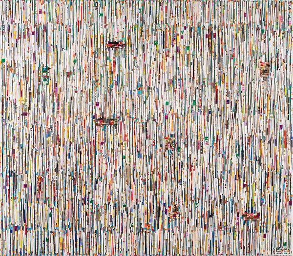 NELE JACOBS, COLORFUL WHITE, 2025