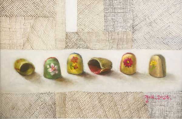 민경애 Min, Kyung Ae, 조각보와 골무(小), 2023