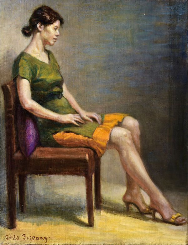 김소정 KIM, So Jeong, 여인의 초상, 2020