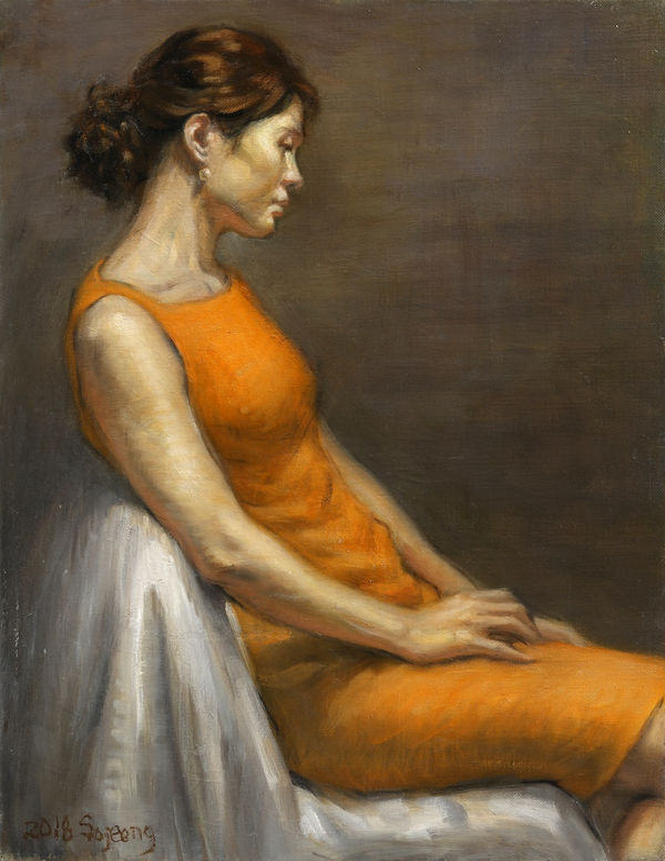 김소정 KIM, So Jeong, Orange, 2018