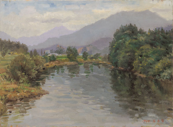 김소정 KIM, So Jeong, 호수가 보이는 풍경, 1996