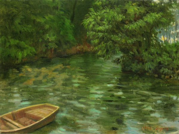 김소정 KIM, So Jeong, 호수풍경, 1998