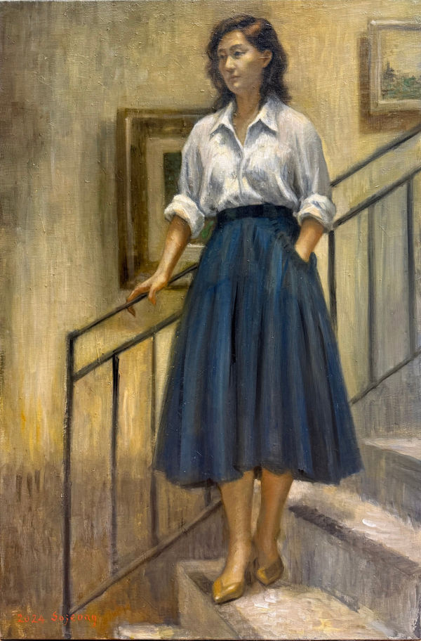 김소정 KIM, So Jeong, 계단에서, 2024