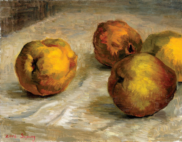 김소정 KIM, So Jeong, 모과 스케치, 2016