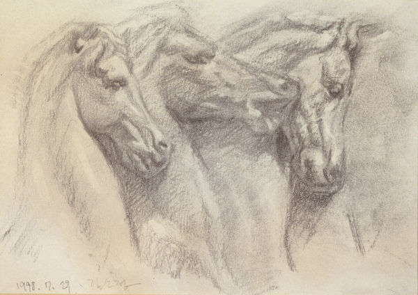 김소정 KIM, So Jeong, 말 부조 스케치, 1998