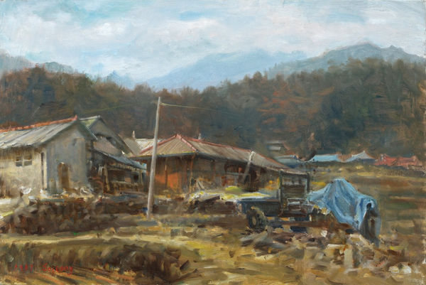 김소정 KIM, So Jeong, 가을 농가, 1997