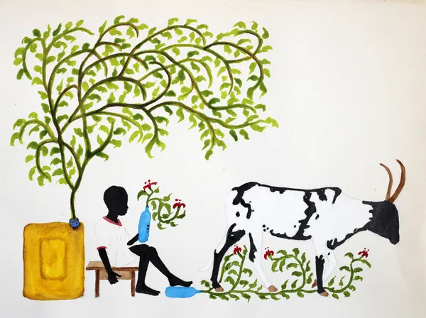 Saïdou Dicko, La vache zèbre, 2024