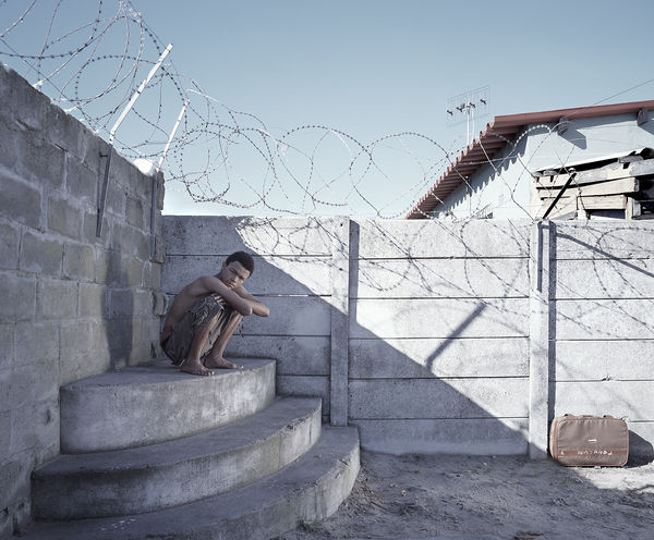 Gordon Clark, WES / ON THE LOOKOUT STEPS, 2015