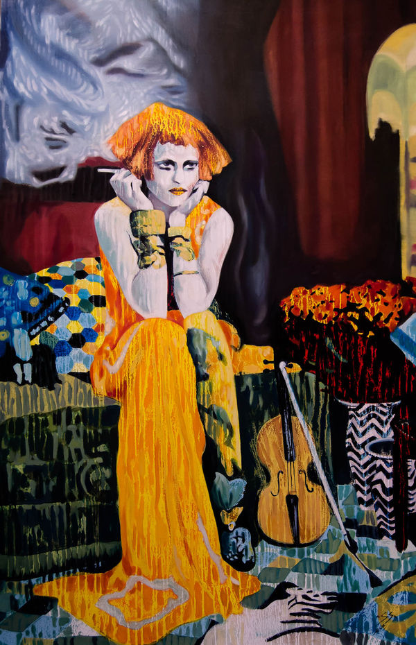 Aissa Santiso, File 823. The artist, from the Collection series, 2020