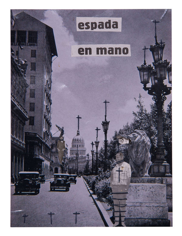 Jorge Alberto Cadi "El Buzo", Espada En Mano, 2020