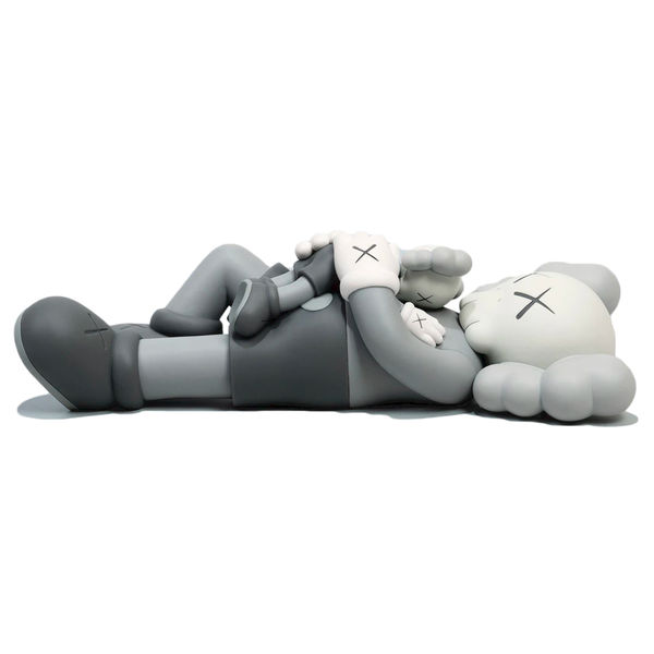 KAWS Holiday Singapore Gray (side view)