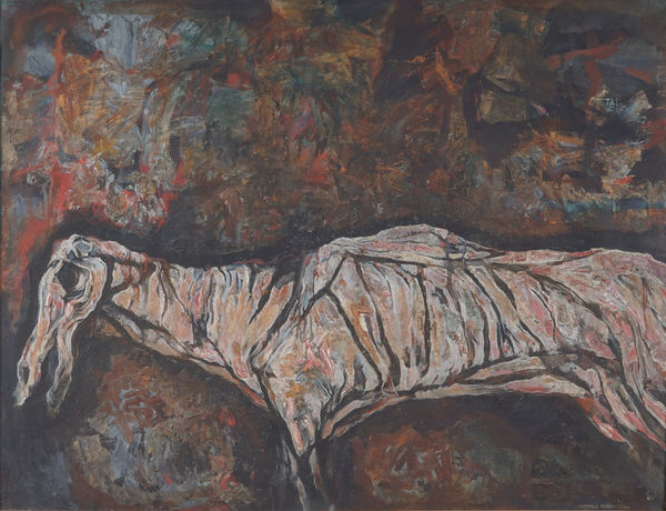 Jogen Chowdhury, Retired Horse, 1965