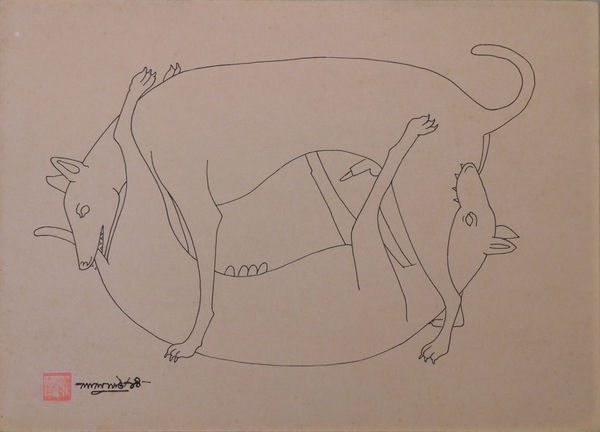 Lalu Prasad Shaw, Untitled, 2014