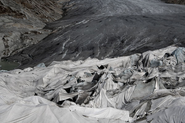 Le glacier réfugié climatique