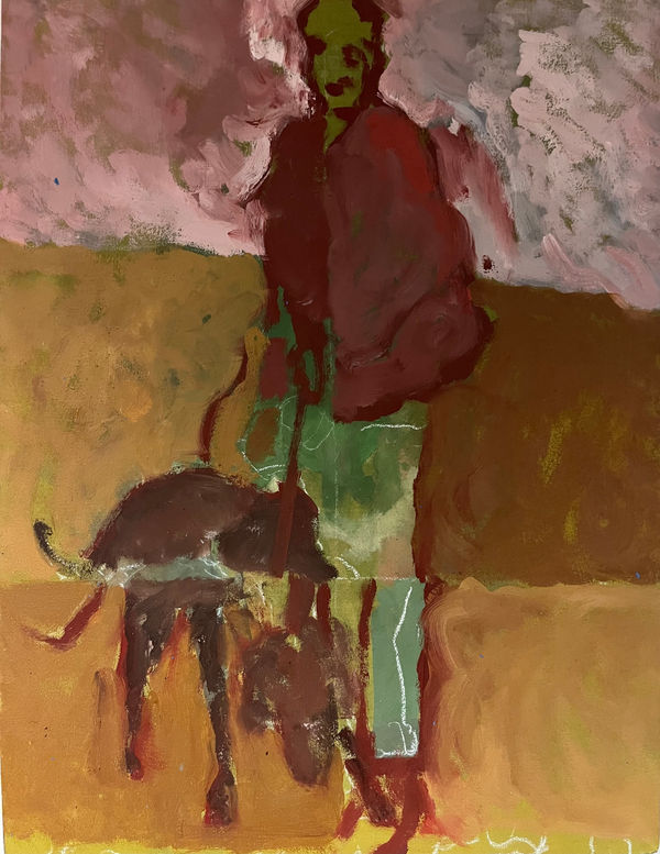 Daniel Kerrison Stock, Walking Bruno, 2024