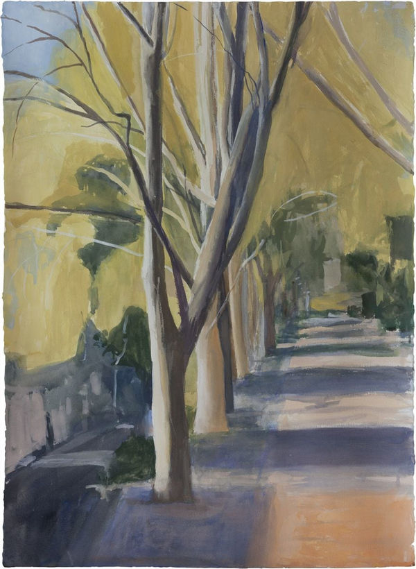 Peter Simpson, Orange Path I, 2018
