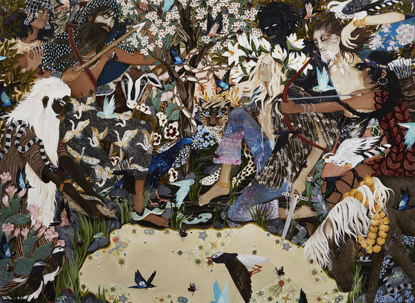 Leah Fraser, While the Skies Were Yet Nameless, 2016