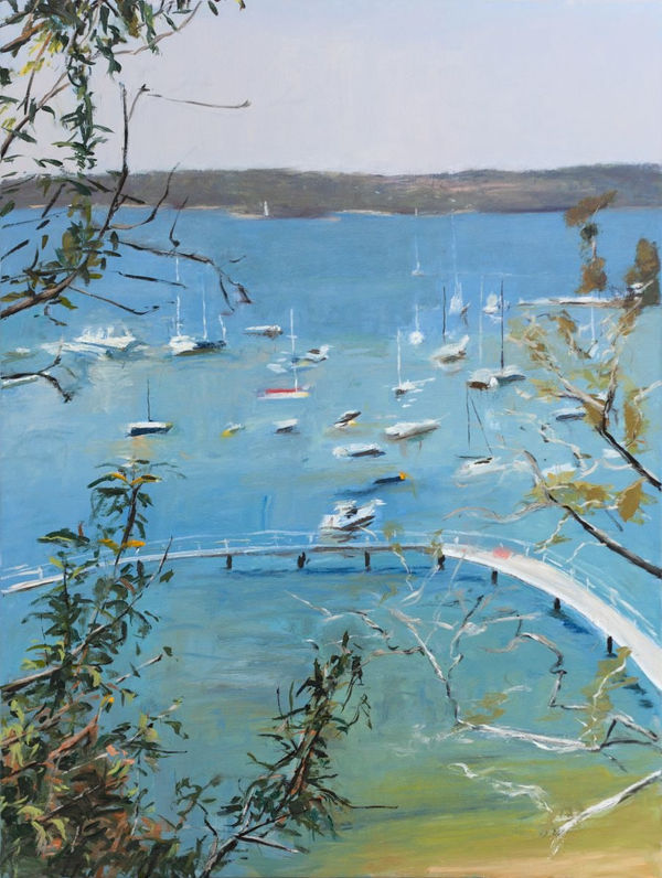 Peter Simpson, Summer Boats, Redleaf, 2016