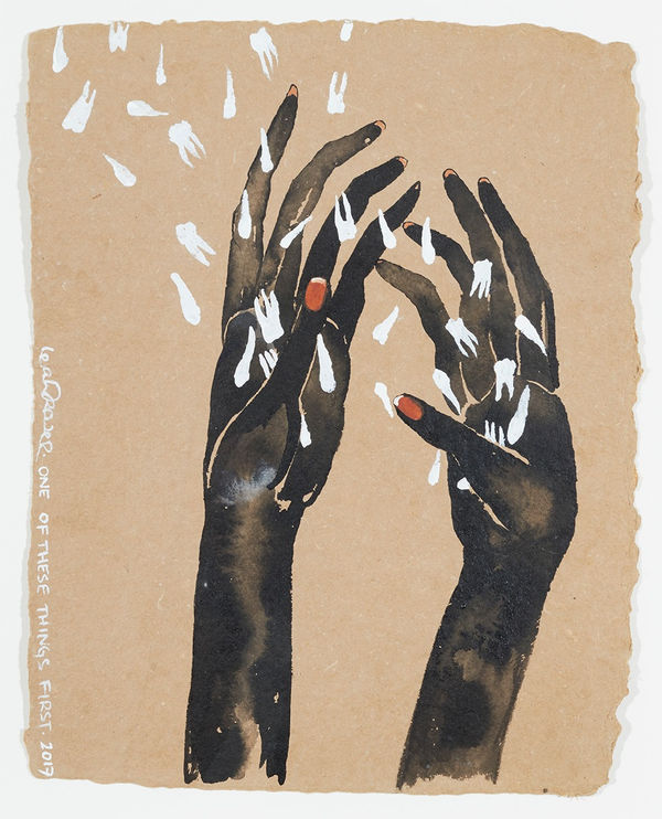 Leah Fraser, One of These Things First X, 2017