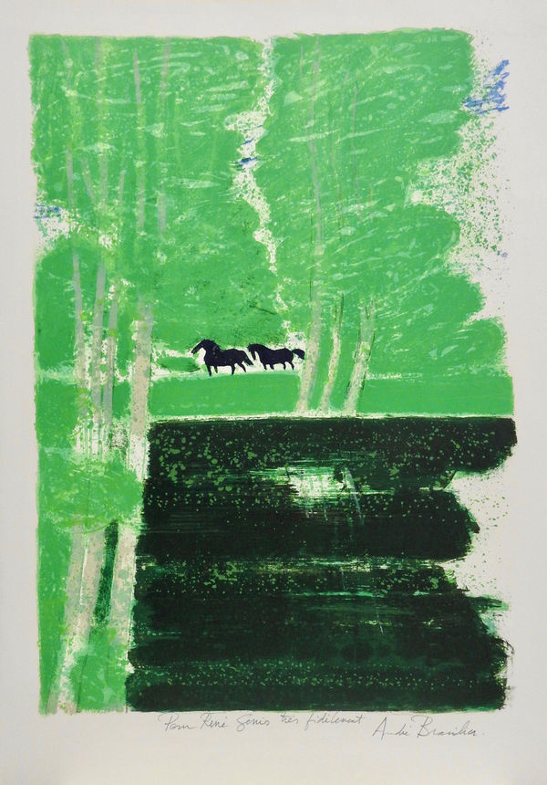 André BRASILIER, Untitled, ca. 1988